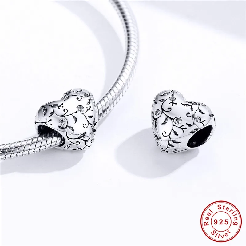 Подходят для женских оригинальных искусственных серебряных бусин в виде дерева