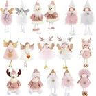 Кукла ангел, украшение для дома 2020, Рождество украшения для рождественской елки, Рождественский Декор, рождественский подарок, новый год 2021
