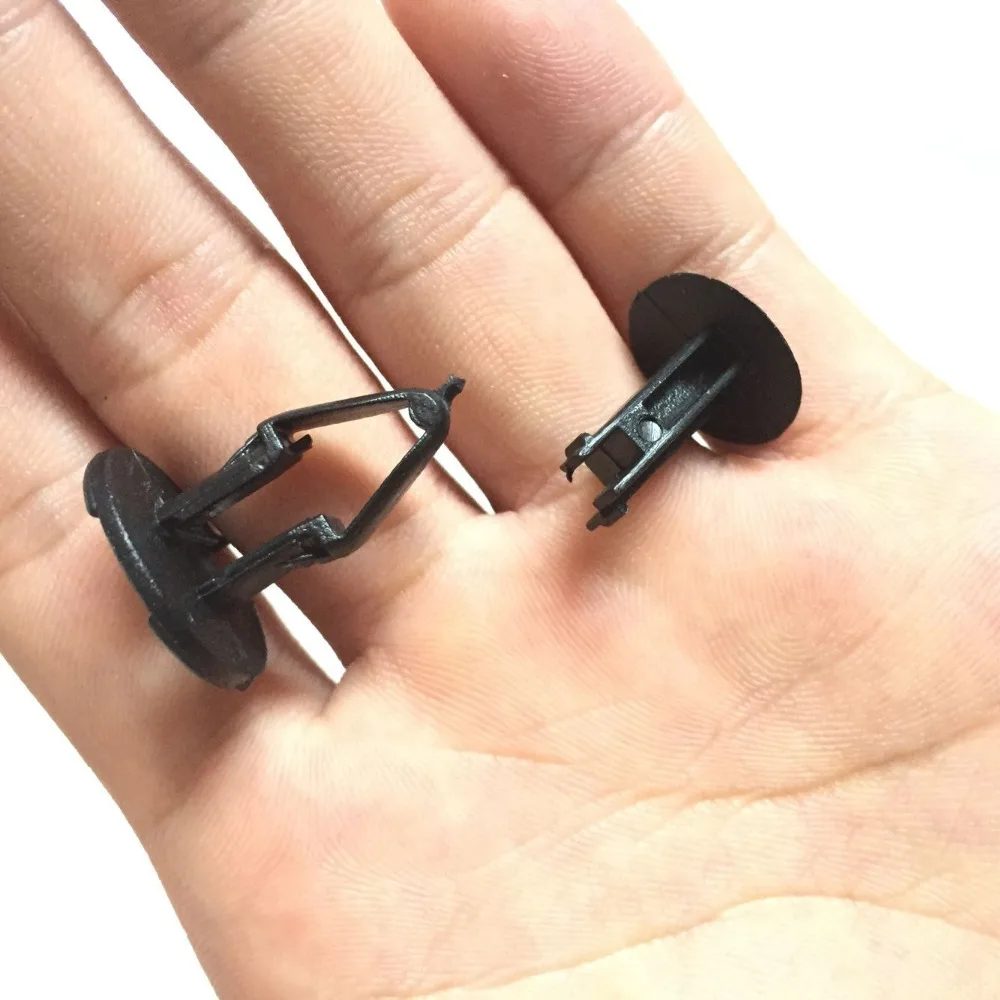 Зажимы для свода колеса, подкладки, брызговики, зажимы для Mendeo Fiesta Ford Focus, бампер, 10 шт.