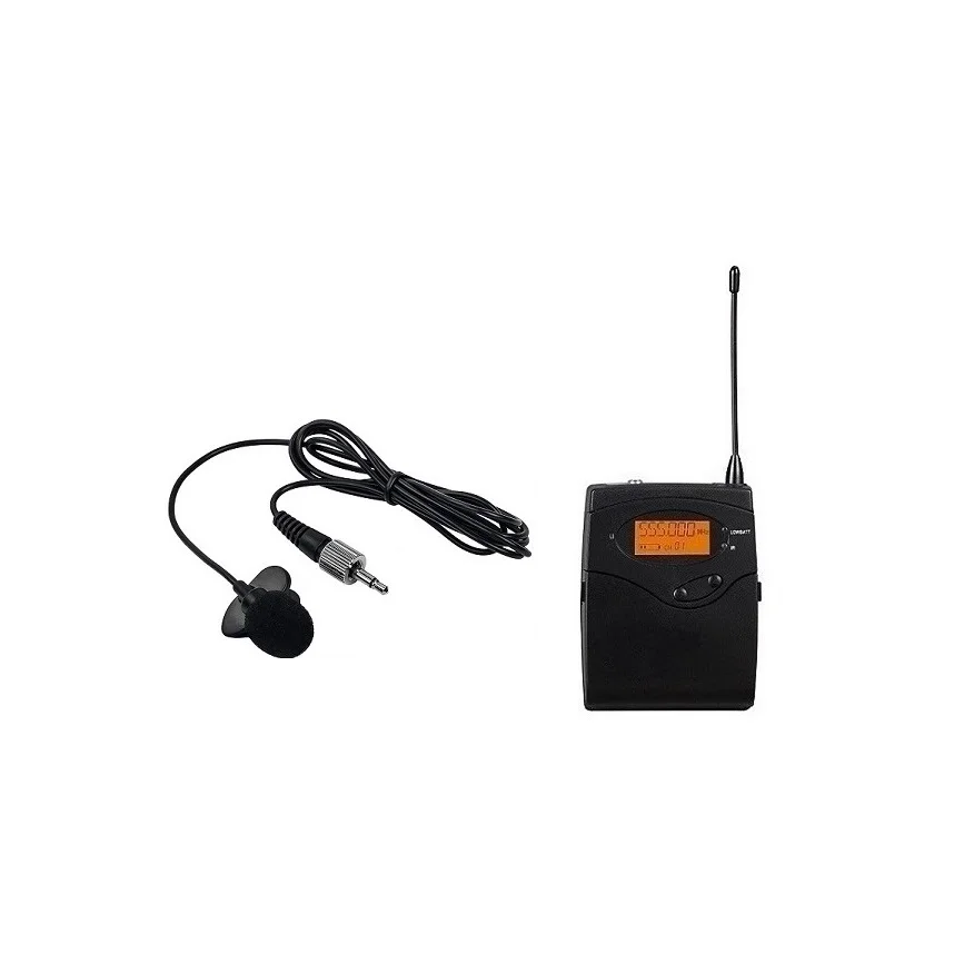 Двухсторонняя беспроводная микрофонная система Lavaier с отворотом UHF micro cravate|micro