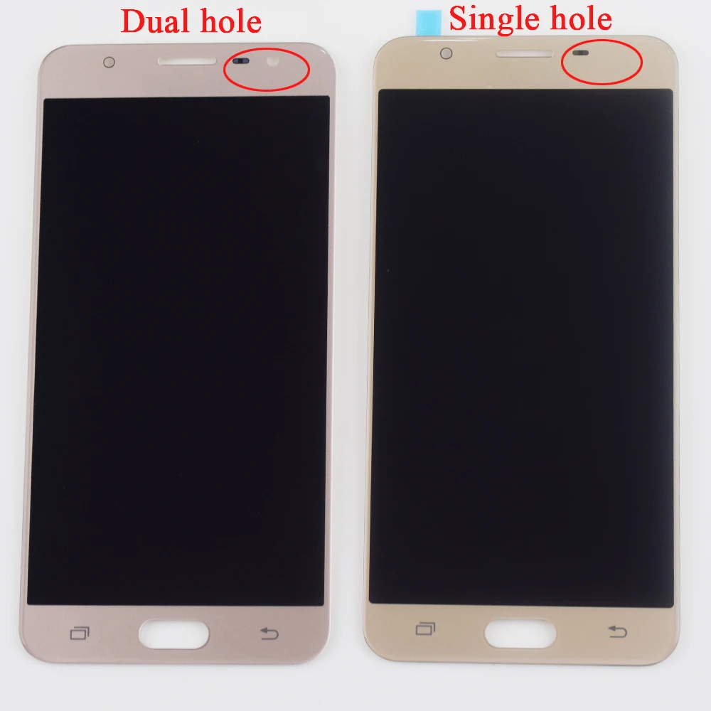 Для samsung Galaxy J7 Prime ЖК-экран sm-g610 G610F G610M G610 ЖК-экран кодирующий преобразователь сенсорного экрана в сборе Замена