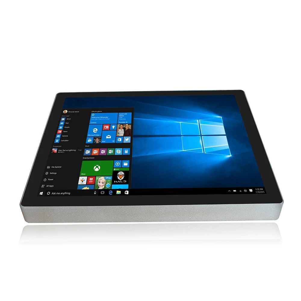 

Full waterproof Fanless Rugged Tablet Mini 19 Inch Industrial Panel PC with 6200U 2.3GHz 4G RAM 32G SSD
