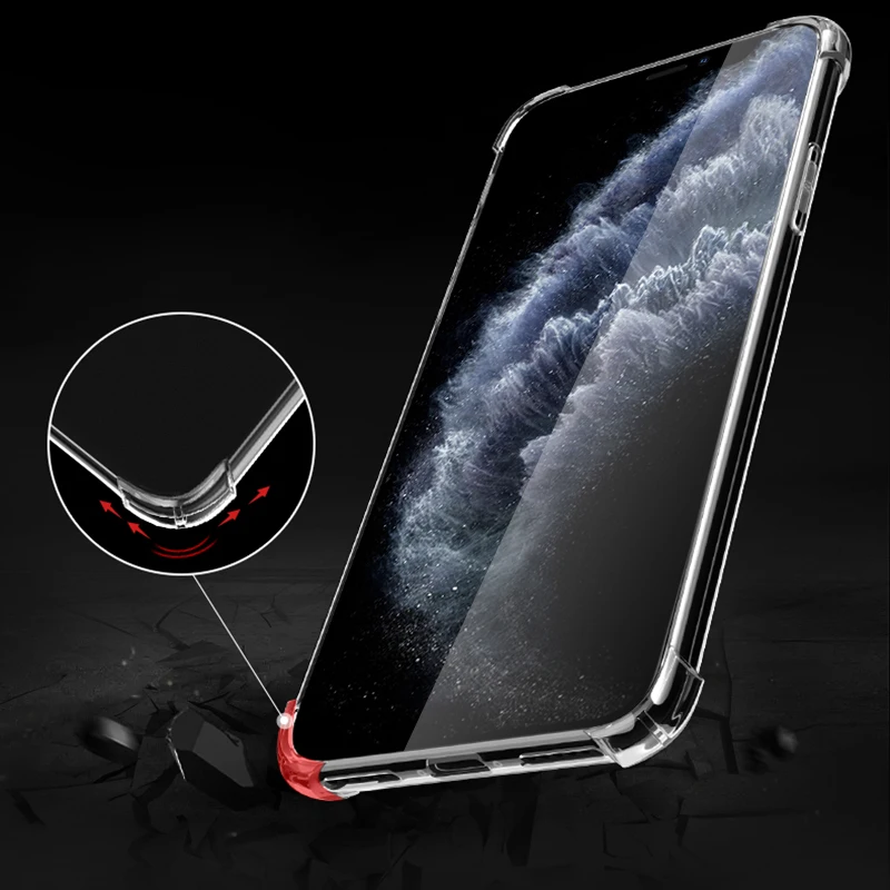 Мягкий противоударный чехол для Huawei P20 Pro P30 P40 Lite E Nova 5i 5T 6 SE 7i задняя крышка