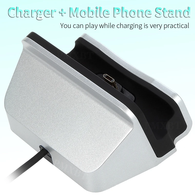 Настольная Зарядка Док станция для зарядки и синхронизации данных iPhone 11 Android Тип C