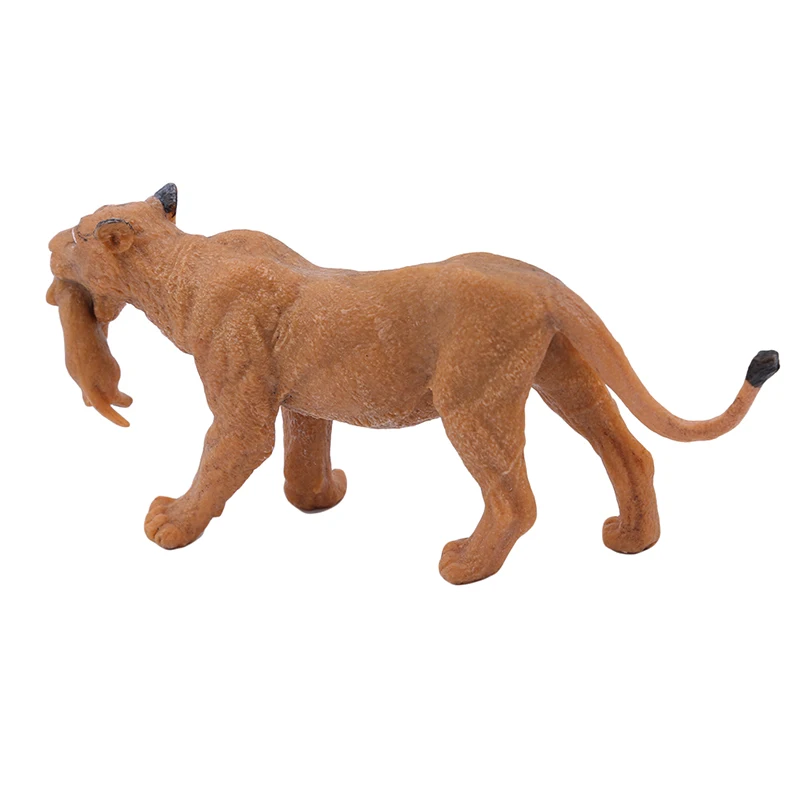 

Simulated Wild Animals Lions PVC Model Handicraft Action Figure Toys Classic Animal Model Toy Kids Birthday Gift