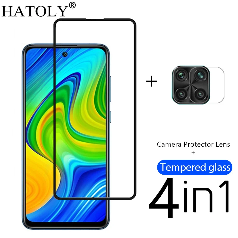 4 в 1 стекло для Xiaomi Poco M2 Pro закаленное Redmi K30 Ultra Little F2 X2 Note 9S 8 Защитная пленка экрана