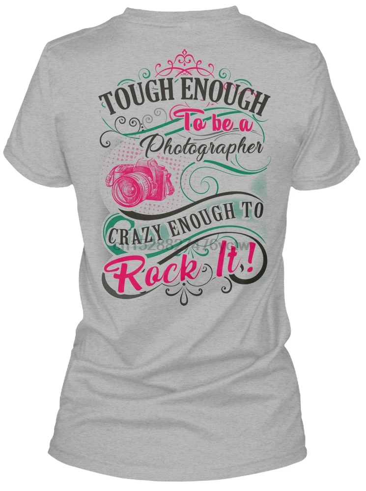 Мужская футболка потрясающая фотографа (2) женская футболка|Мужские футболки| |