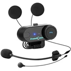 Bluetooth-гарнитура для шлема FreedConn T-COM VB, мотоциклетный интерком для шлема с FM-радио