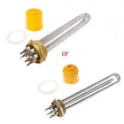 Бак для воды DN40 нагревательная труба Водонагреватель электрический элемент погружения воздушная энергия Dropship