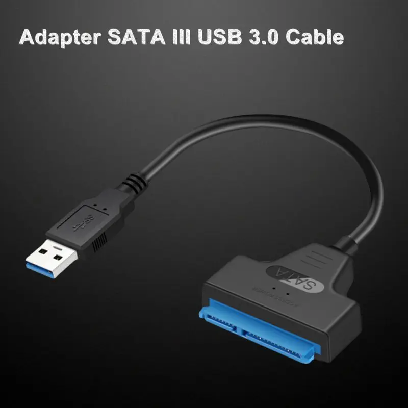 Кабель-переходник с USB 3 0/2 0/Type C на 2 5 дюйма SATA для жесткого диска HDD/SSD | Компьютеры и