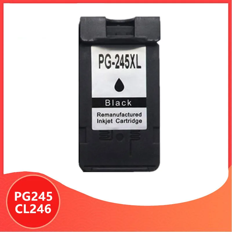 

Black PG245 CL246 Ink Cartridges replacement for Canon PG 245 PG-245 CL 246 for Pixma iP2820 MX492 MG2924 MX492 MG2520 printer