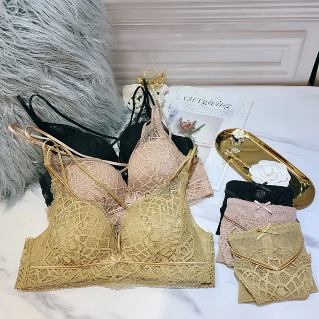 Wriufred сексуальный комплект нижнего белья женский кружевной бюстгальтер с