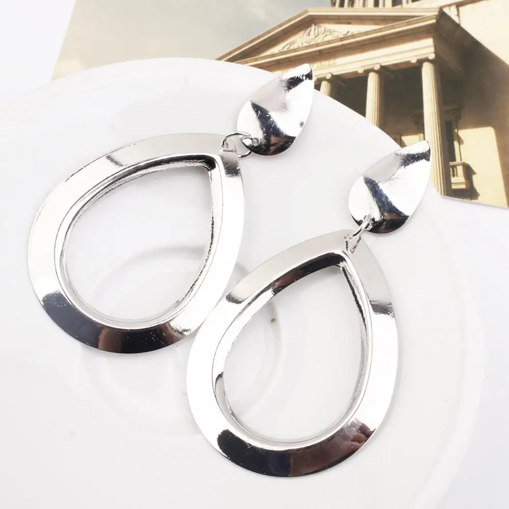 Модные ювелирные изделия креативные простые темпераментные серьги смешанные и