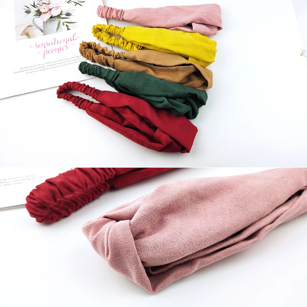 Мягкие повязки для волос с узлом |