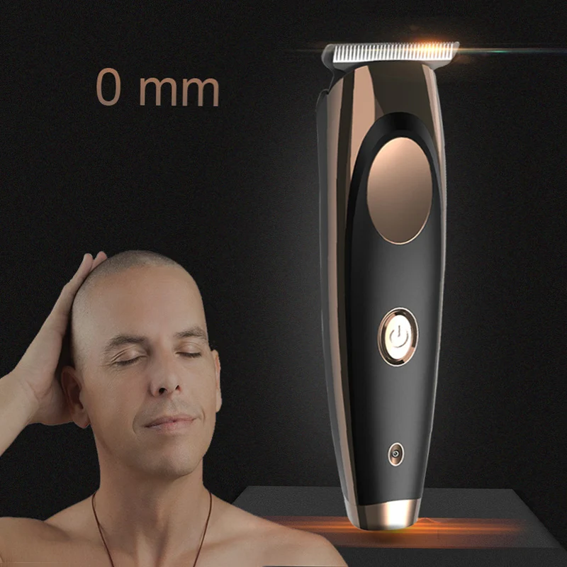 

100-240V Waterproof Professional Balding Hair clipper Electric Hair Trimmer Hair cutting Machine 0.1mm Steel Blade Beard trimer