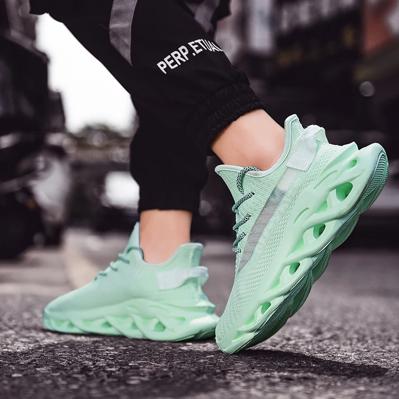 Новинка 2019 Мужская Уличная обувь для бега мужчин прогулок спортивная