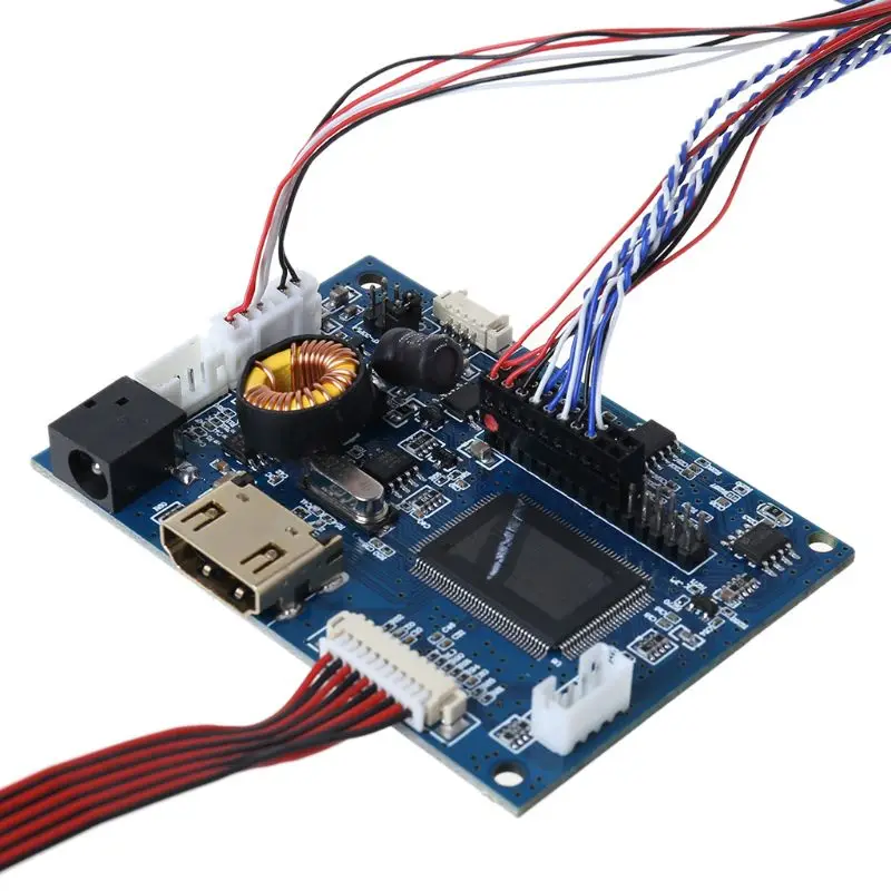 Драйвер платы контроллера Lvds совместимый с HDMI 40 контактов комплект кабелей для