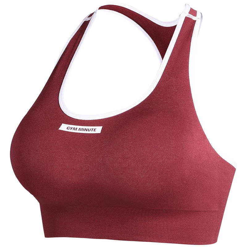 

Sports underwear women gather to prevent sagging and breastfeeding yoga vest professional running fitness bra bra summer