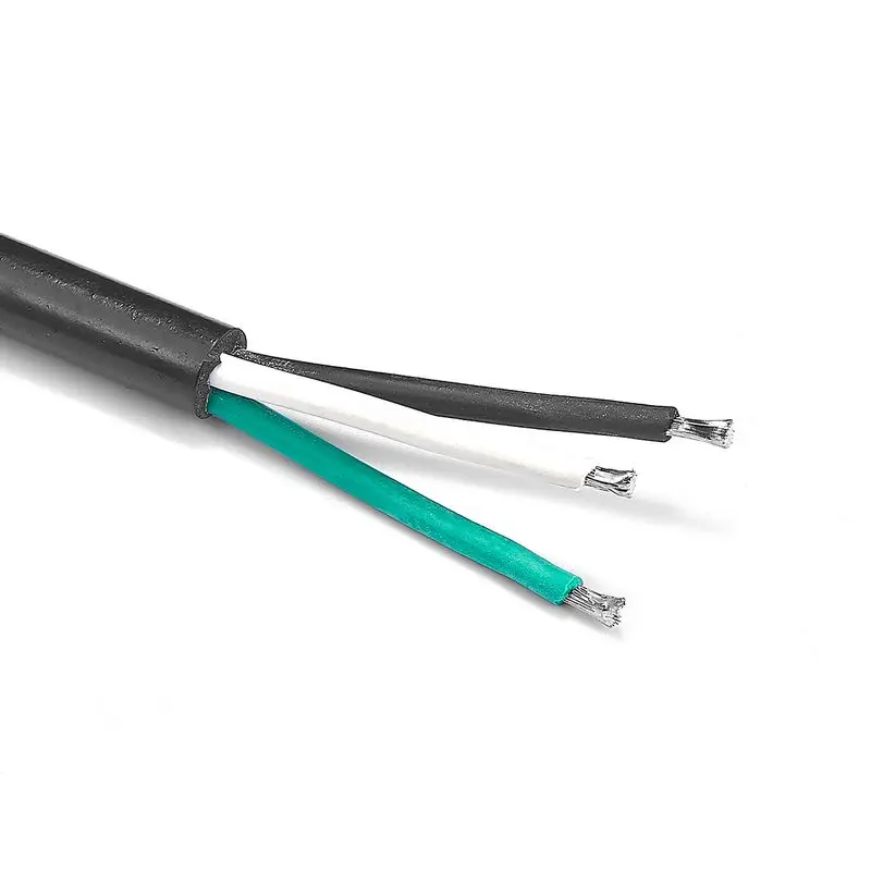 Шнур питания для посудомоечных машин 14AWG сменный кабель Pigtail NEMA 5-15P Светодиодный