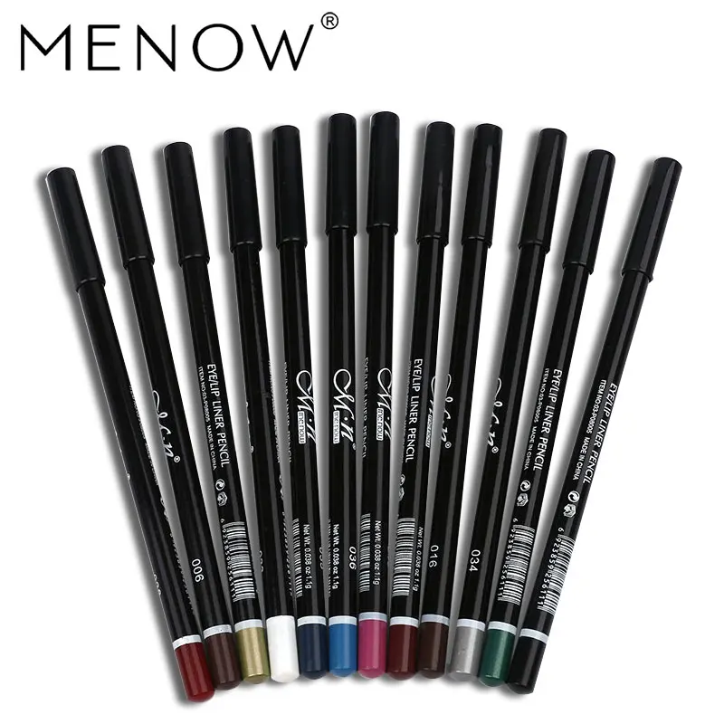 12 видов цветов Подводка для глаз Водостойкая бровей подводка Косметика макияж |