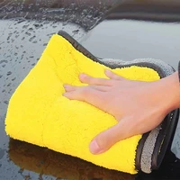 car wash microfiber towel car cleaning drying cloth hemming car care cloth detailing towel organizer 60160cm