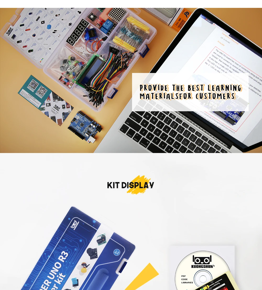 RFID стартовый набор с розничной коробкой для Arduino UNO R3 обновленная версия образовательного обучения DIy набор детский подарок