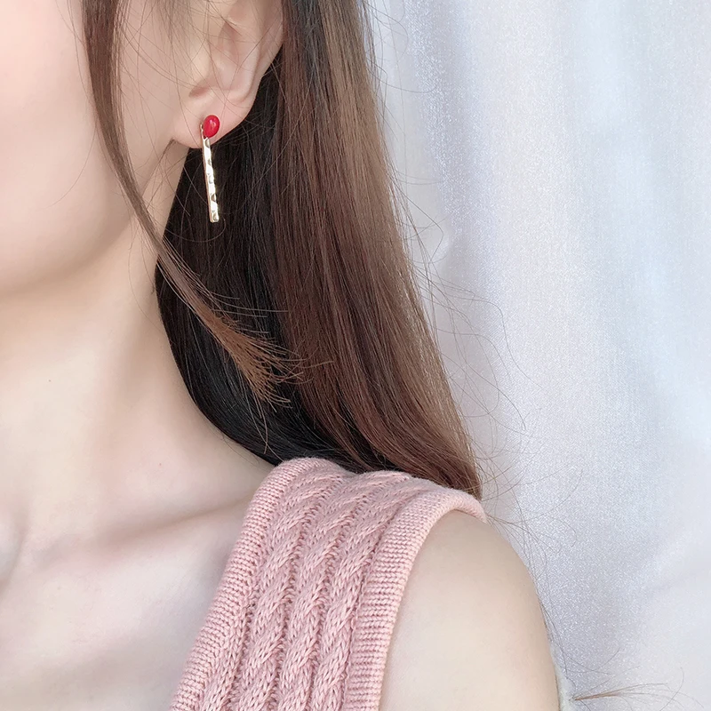 

F.J4Z Hot Designer Earrings for Women Classic Matches Stud Earrings Vintage Girl's Anti-allergy Earring Accessories dropship