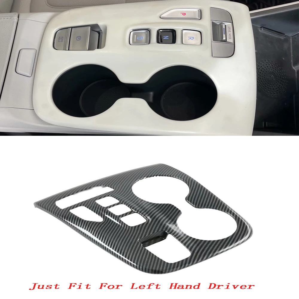 

For Hyundai Tucson NX4 2021 2022 ABS Car Gear Shift Box Panel Watter Cup Holder Panel Cover Trim Stickers Garnish Accessories