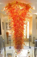 100 handmade blown murano glass chandelier energy saving led bulbs hotel art deco
