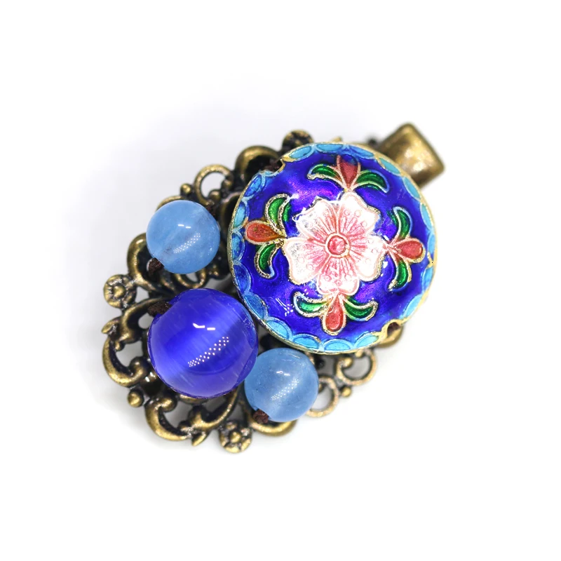 Женская заколка для волос разноцветная металлическая | Украшения и аксессуары