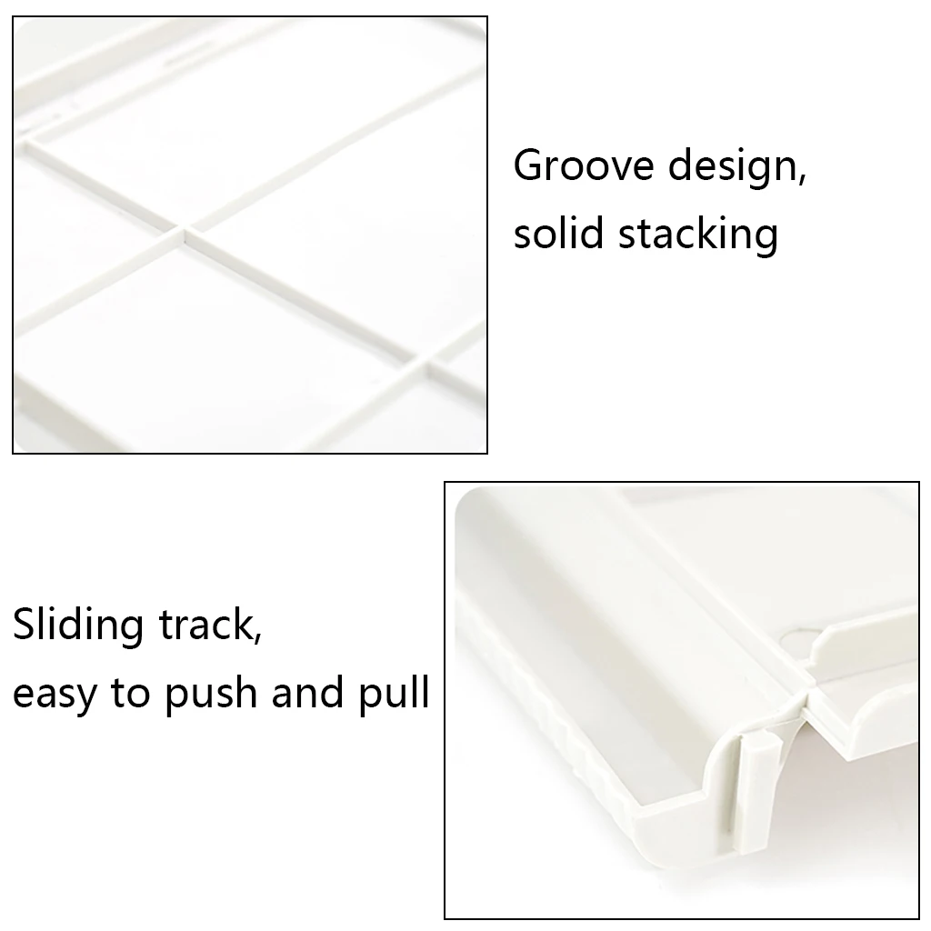 Пластиковая вешалка для шкафа многослойная перегородка ящик хранения коробка