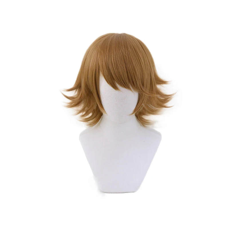 

Парик Chihiro Fujisaki для косплея игры «данганронпа», коричневые короткие синтетические термостойкие женские волосы, для косплея