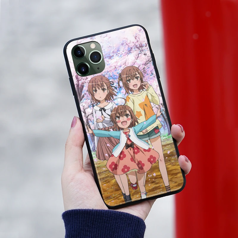 toaru kagaku no railgun t phone case cover shell for iphone se 6s 7 8 plus x xr xs 11 pro max samsung s note 9 10 20 plus ultra free global shipping