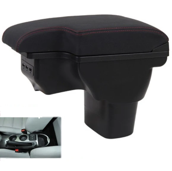 

Для Nissan Juke Infiniti ESQ подлокотник, подлокотник, подставка для локтя, центральная консоль для хранения с зарядкой телефона, USB-интерфейс, подстаканник