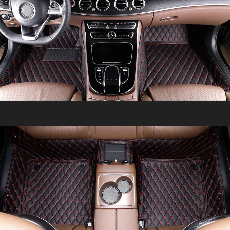 Кожаные автомобильные коврики Lsrtw2017 для Mercedes Benz GLE Class 2019 2020 V167 аксессуары коврик