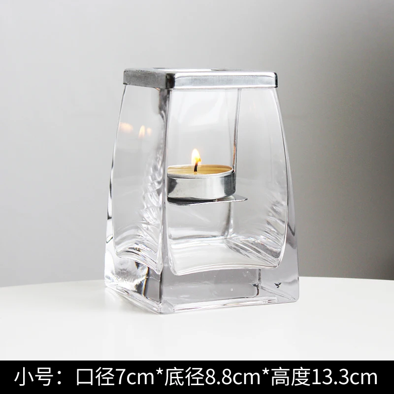 

Nordic Candlestick Glass Home Decoration Accessories Modern Living Ev Dekorasyon Aksesuarlar Living Room Decoration BD50CH