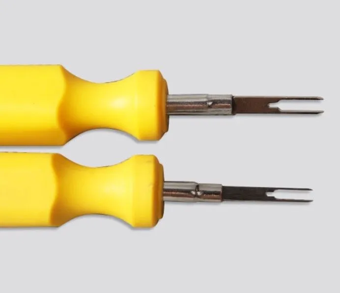 

2Pcs/Set New 2mm+3mm Plastic Handle Car Terminal Removal Tool Kit For VAG Service Maintenance Garage