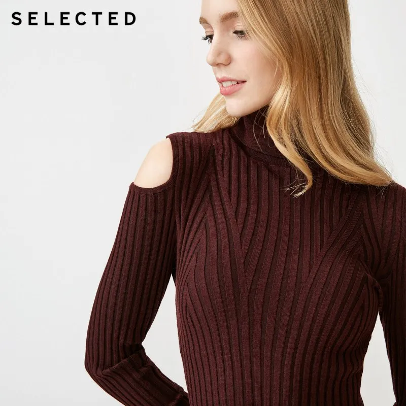 SELECTED Women's Autumn &amp Winter Wool-blend Knit Sweater S|418424518 | Женская одежда