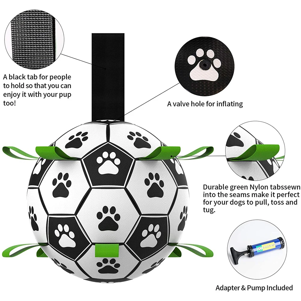 Игрушки для собак футбольные мячи интерактивные игрушки тянущиеся водяные