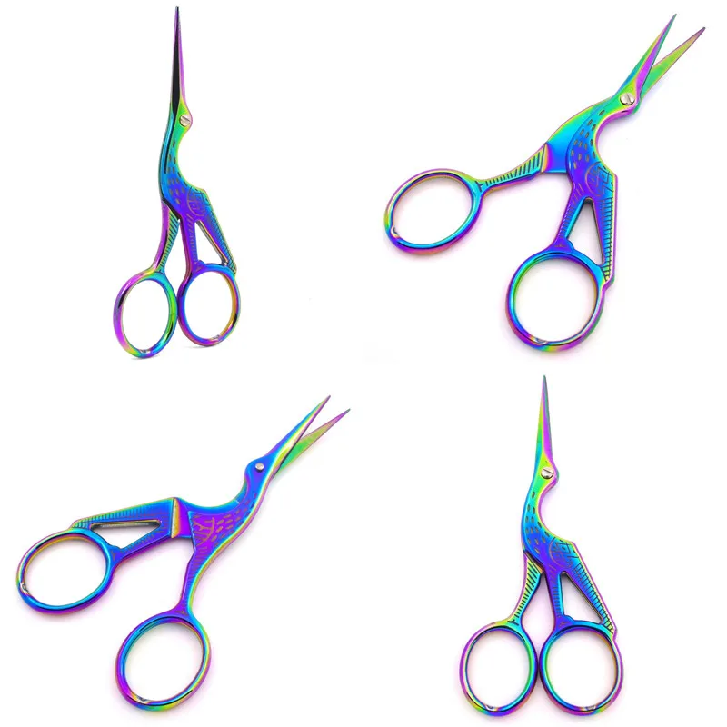 Винтажные бумажные ножницы 2 размера 15 цветов | Дом и сад