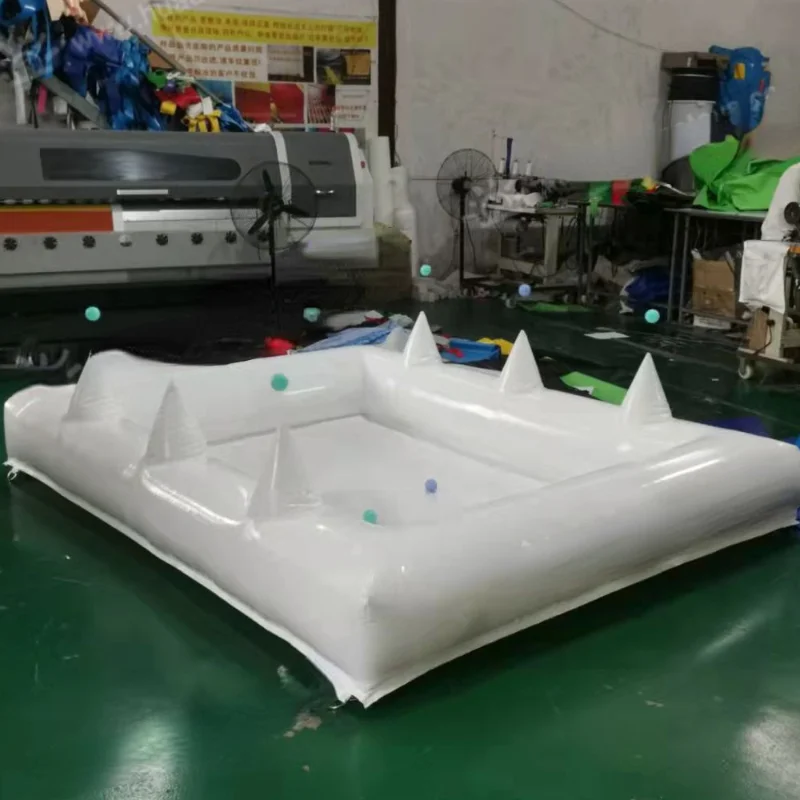 

Commercial PVC White mini inflatable pool Ball Pit for kids and wedding