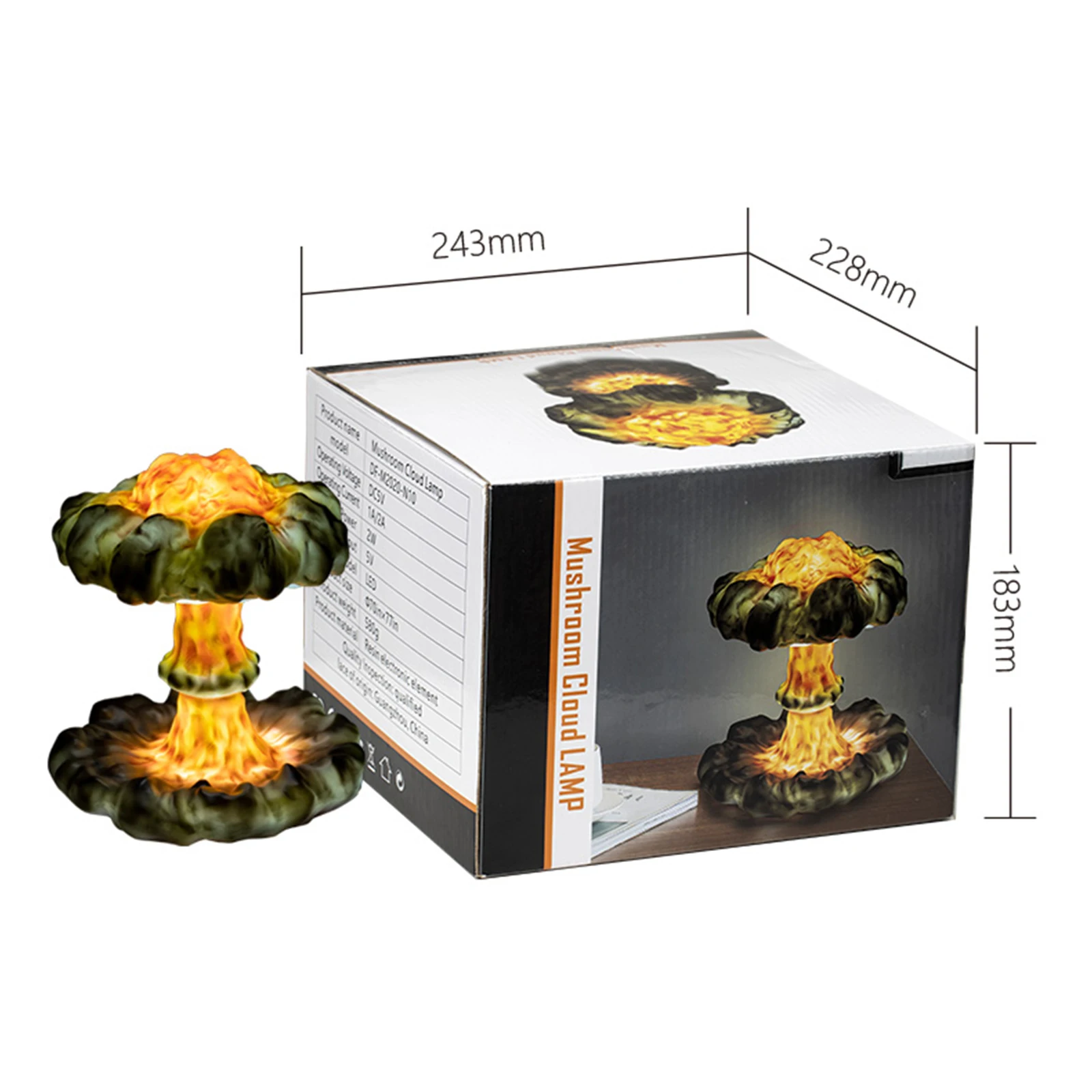 

3d Mushroom Shape Led Night Lamp For Home Decor Bedroom 3d Decorative Table Lamp Gift