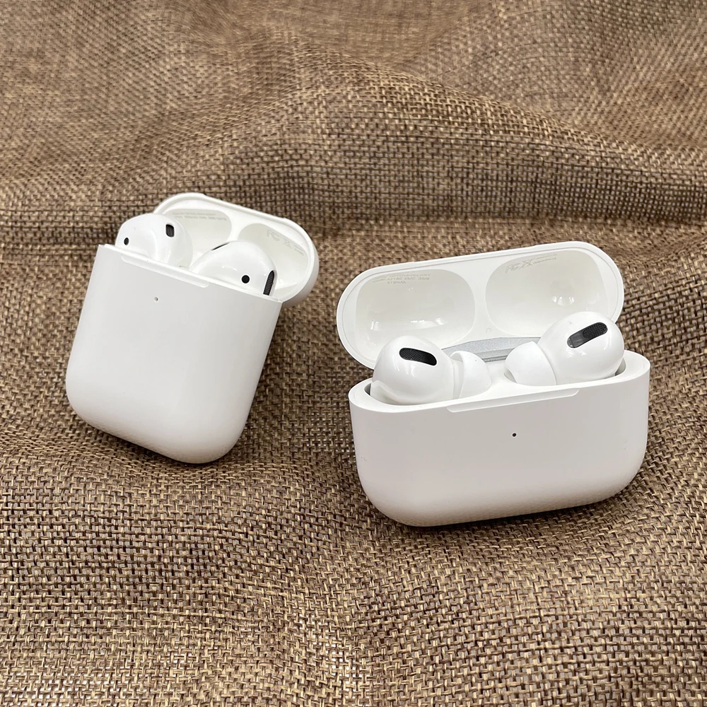 Auriculares inal&aacute;mbricos airpPro 2, aud&iacute;fonos Tws con Bluetooth, deportivos para videojuegos, para tel&eacute;fonos inteligentes IPhone Air, 95%-3