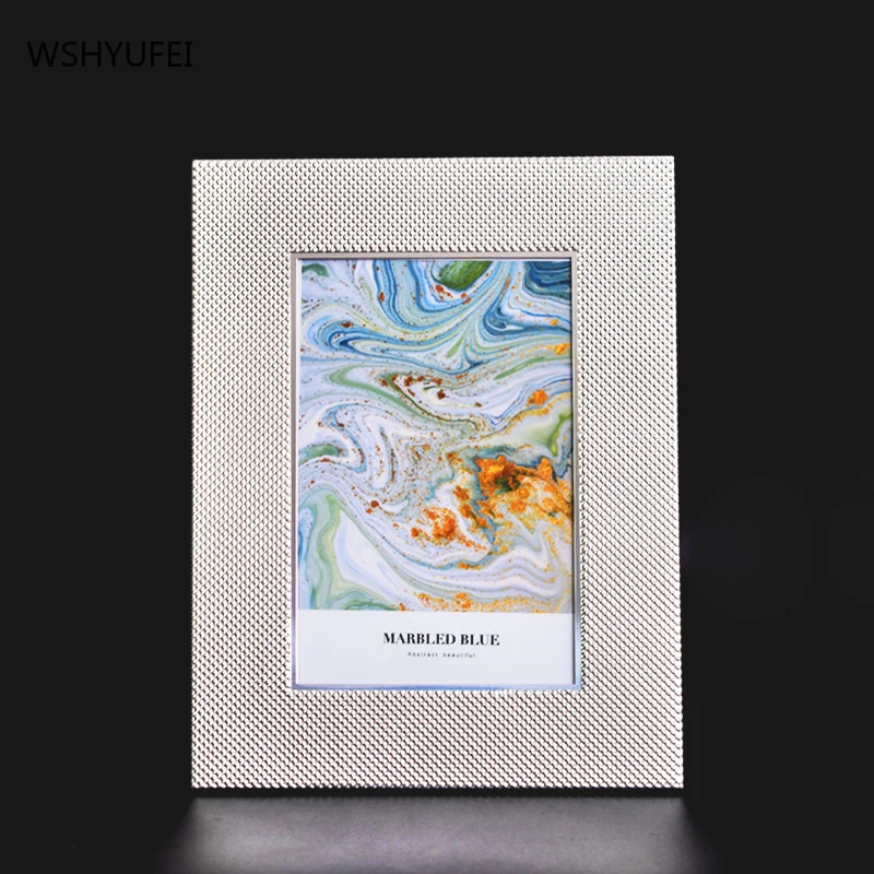 Современная высококачественная металлическая фоторамка набор 6 дюймов 7 8