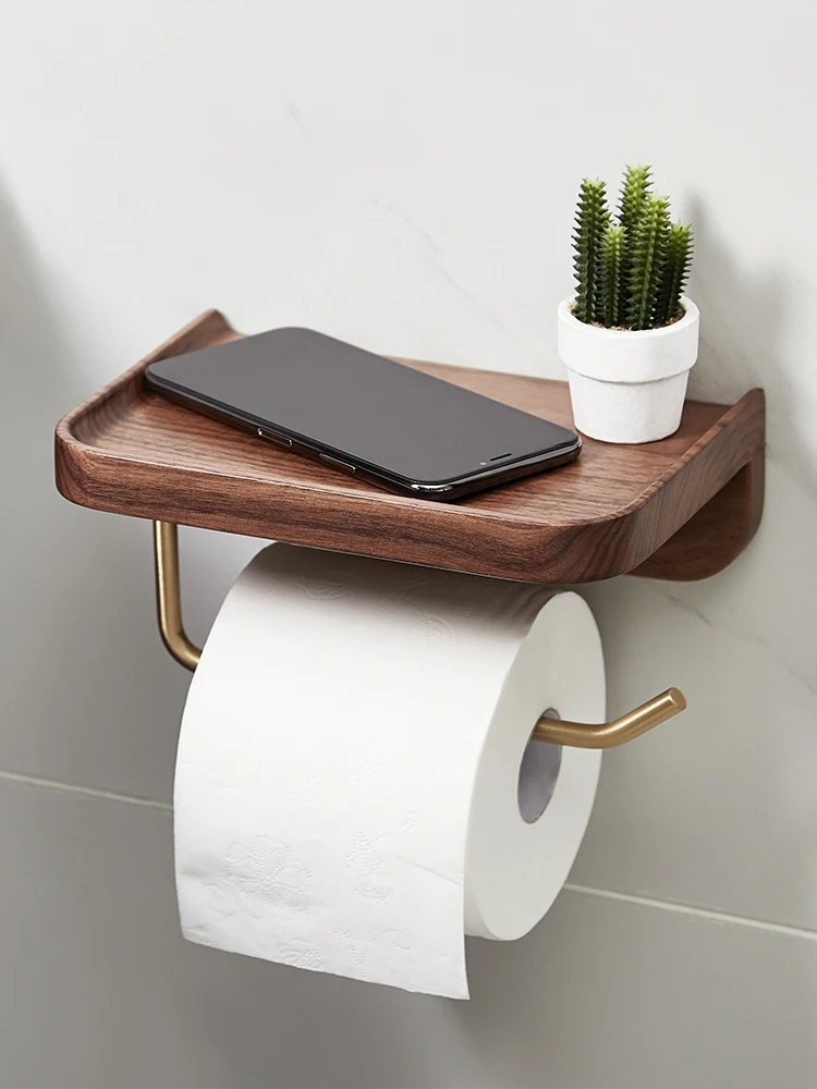 

Tissue Holder Toilet Toilet Toilet Paper Holder Paper Extraction Box Toilet Tissue Box Toilet Roll Stand Wall Hanging Punch-Free