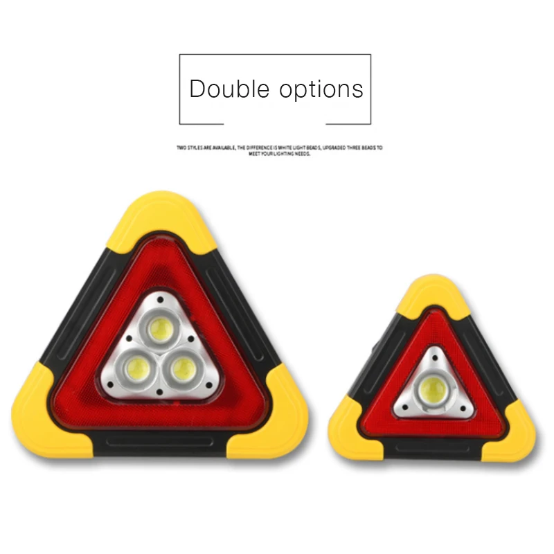 

Solar Car Warning Lamp Driving Safety Reflective Lighting Outdoor Emergency Work Lamp Roadblock Lights Charge the Phone