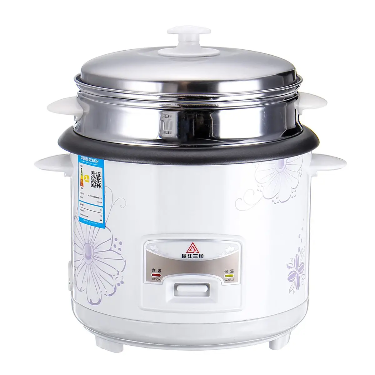 Warmtoo 1,5/2/3L Автоматическая электрическая антипригарная риса Плита Еда отпариватель Пособия по кулинарии теплые 220V 50Hz механическая кнопка включения