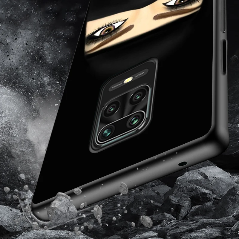 

Muslim Women Eyes for Redmi K30 K30S K30T K20 10X 9i 9 9A 9C GO 8A 8 7 6 6A 5A 4X S2 Pro Plus Ultra Black Phone Case