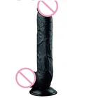 Реалистичный женский фаллоимитатор, 25 х5 см, гигантский черный фаллоимитатор, супер большой член, анальная попа, большой пенис, Женский мастурбатор интимные игрушки для женщин
