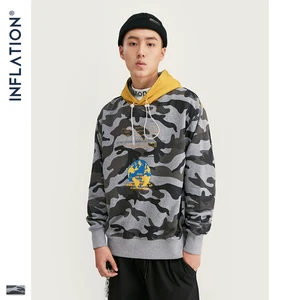 Мужская камуфляжная куртка с капюшоном INFLATION, камуфляжная куртка с капюшоном, 9685W